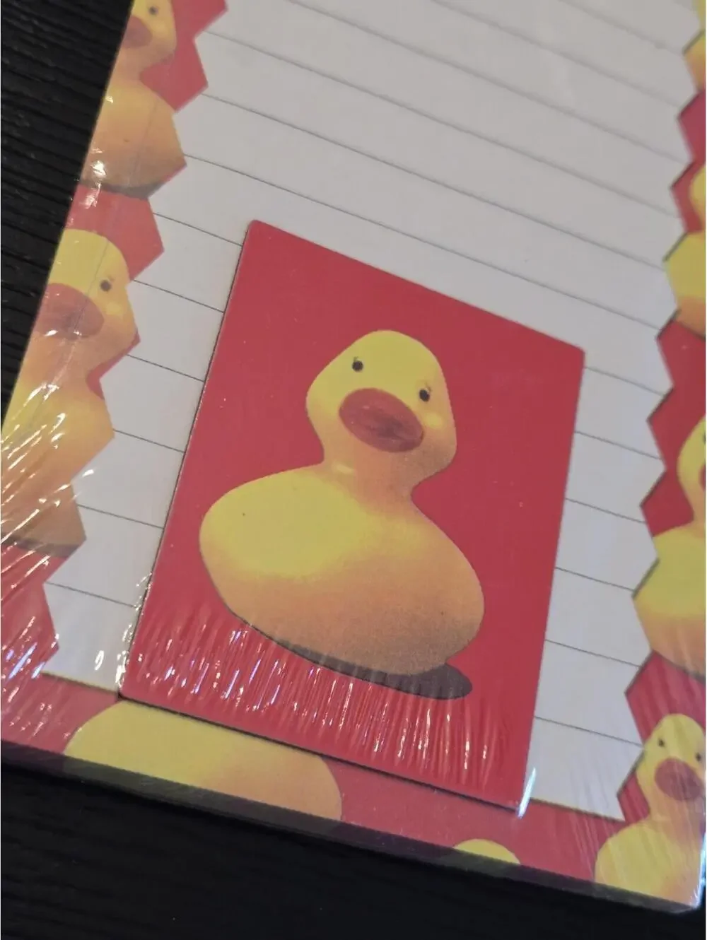 Rubber Ducky Magnetic To Do Pad Matching Magnet 80 Sheets Red Sealed New